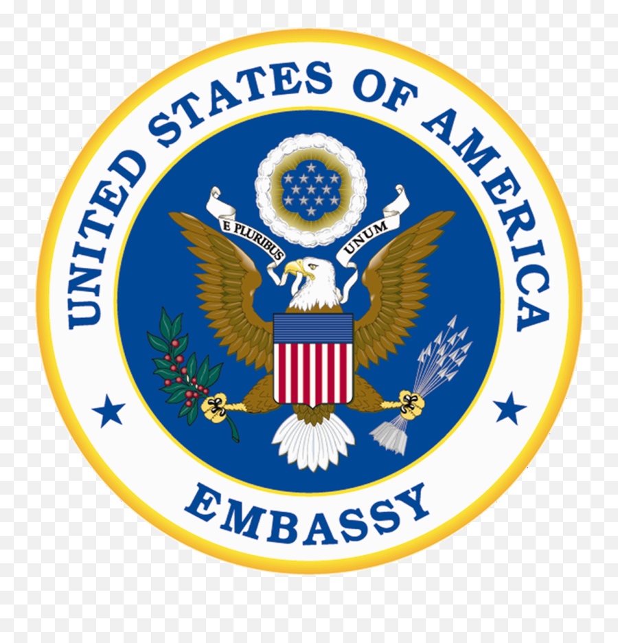 Seal Of An Embassy The United States - Us Embassy Uganda Png,America Png