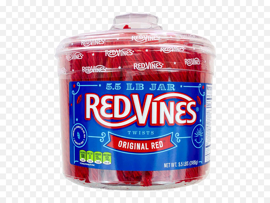 American Licorice Red Vines 55 Lb Png