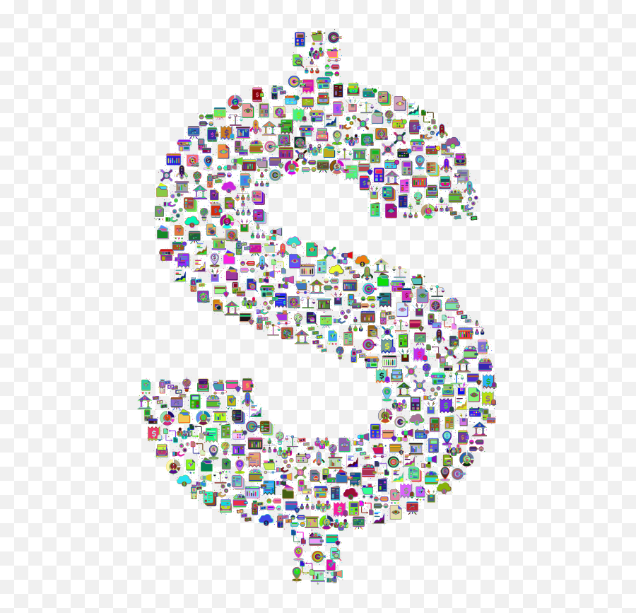 Business And Commerce Dollar Sign Icons - Openclipart Abstract Art Png,Dollar Sign Icon Png