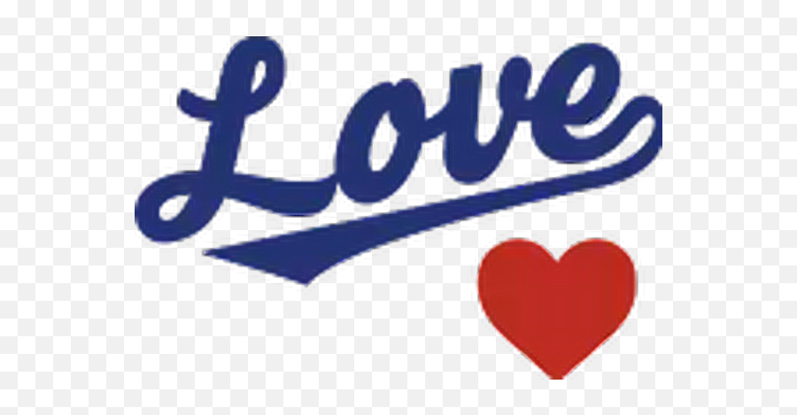 Blue Love Logo Freetoedit - Easy La Dodgers Drawing Png,Dodgers Logo Png