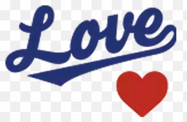 Blue Love Logo Freetoedit - Easy La Dodgers Drawing Png,Dodgers Logo Png