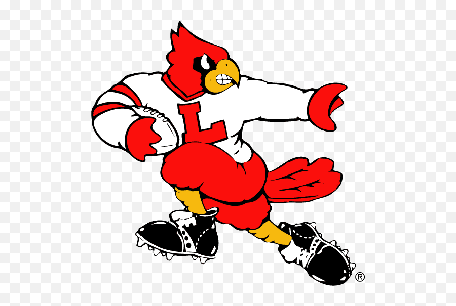 Louisville Cardinals Mascot Logo - Louisville Cardinal Football Logo Png,Cardinal Baseball Logos