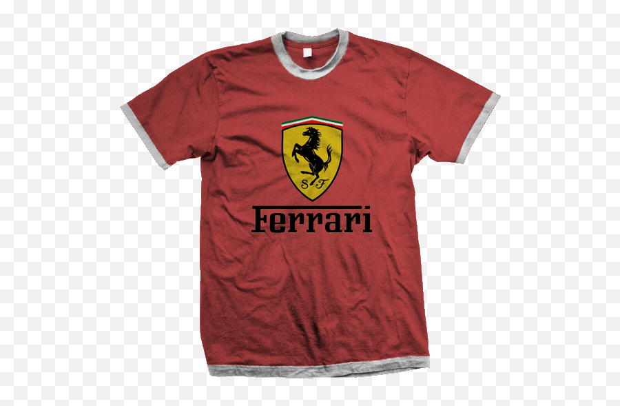 Collections T - Shirts Design Ferrari Metallica T Shirt Design Free Png,Ferarri Logo