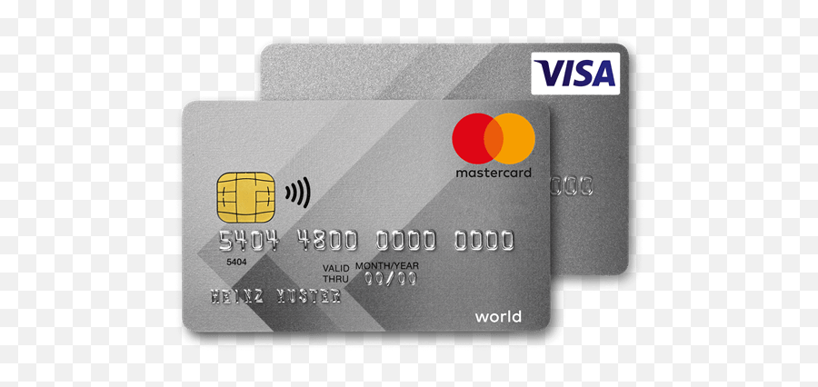 Credit Card Visa Mastercard Logo - Logodix Visa Silver Credit Card Png,Visa Master Card Logo