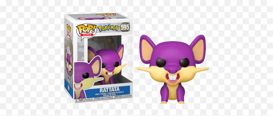 Pop Pokemon Rattata Vinyl Figure - Canada Card World Funko Pop Pokemon Rattata Png,Rattata Png