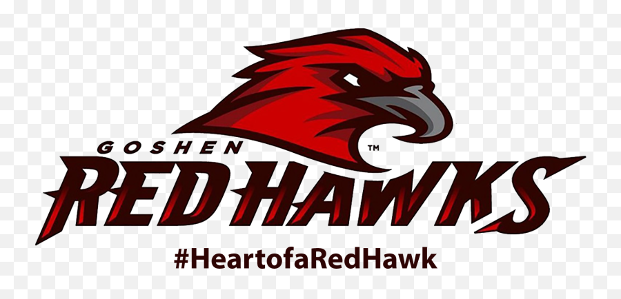 Heart Of A Redhawk Logo U2013 Goshen Middle School - Automotive Decal Png,Hot Tamales Logo