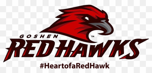 Heart Of A Redhawk Logo U2013 Goshen Middle School - Automotive Decal Png,Hot Tamales Logo