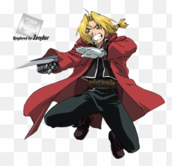 Edward Elric - Fullmetal Alchemist Edward Full Body Png,Edward Elric Png