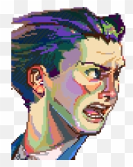 Pixilart - Phoenix Wright by Bluebane Hair Design png