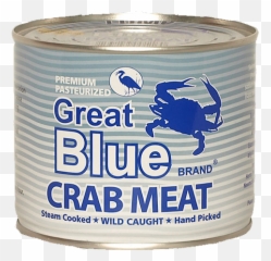 Canned Crabmeat U2013 South Bay Seafood - Aluminum Can Png,Crab Legs Png