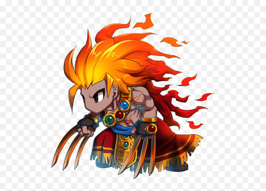 Fire Beast Zegar Brave Frontier Wiki Fandom - Fictional Character Png,Gang Beasts Png