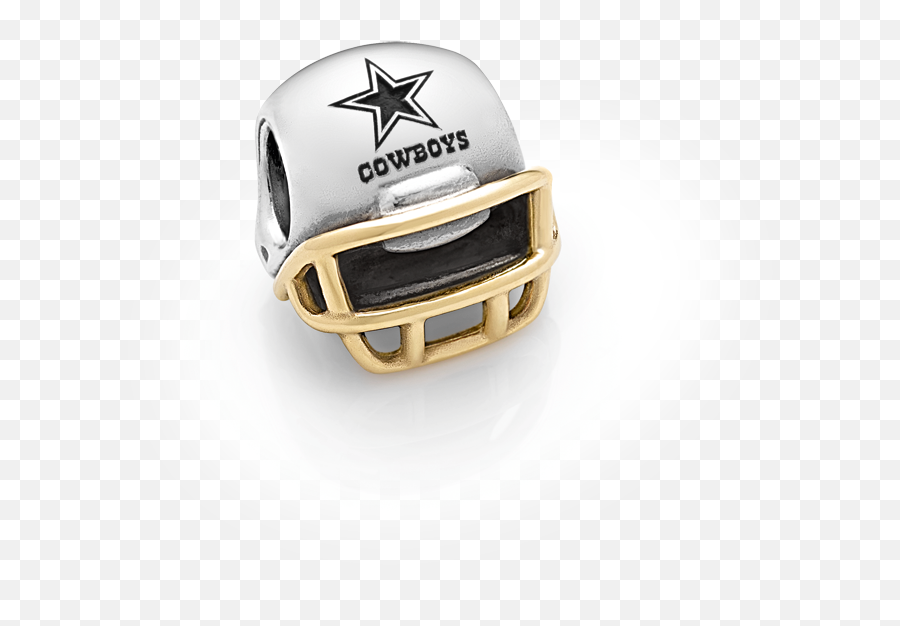 Carolina Panthers Pandora Helmet Charm - Dallas Cowboys Pandora Charm Png,Cowboys Helmet Png