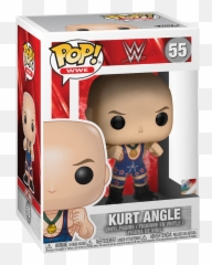 Funko Pop Wwe - Kurt Angle Vinyl Figure New Funko Pop Wwe Kurt Angle 55 Png,Kurt Angle Png