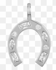 Icons Lucky Horse Shoe Necklace Charm - Horseshoe png