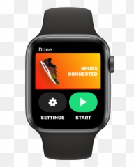 Apple Watch Hovr - With Shoes png