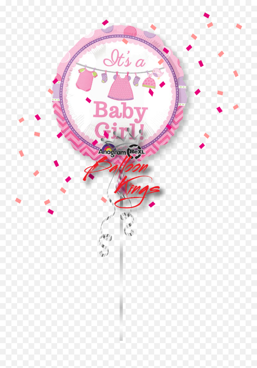 Girl Onesie Clothesline - Girl Baby Shower Png,It's A Girl Png