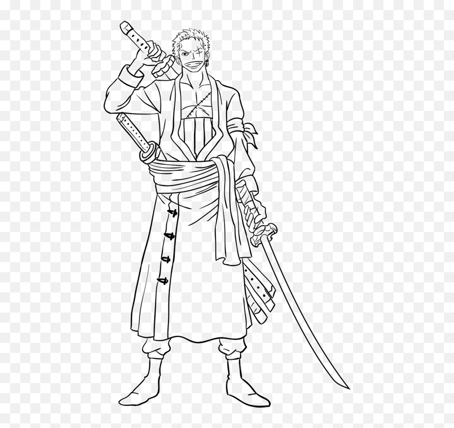 Learn How To Draw Rononoa Zoro One Piece Easy To Draw One Piece Zoro Coloring Pages Png Zoro Icon Free Transparent Png Images Pngaaa Com