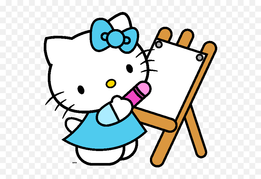 Hello Kitty Clipart - Clip Art Library Hello Kitty Clipart School Png,Hello Kitty Desktop Icon Windows 7