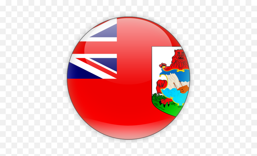 Round Icon Illustration Of Flag Bermuda - Bermuda Flag Png,North America Icon