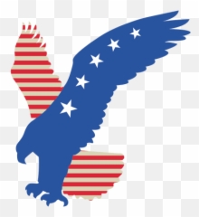 Usa Flag Flying Eagle - Transparent Png U0026 Svg Vector File Usa Flag Eagle Png,American Flag Png Transparent