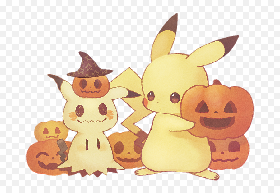 Download Pumpkin Pokemon Pikachu - Pokemon Fan Art Mimikyu Png,Mimikyu Png