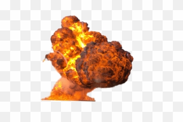 Download Big Explosion With Fire And Smoke Png Image - Transparent Background Explosion Png,Big Smoke Png