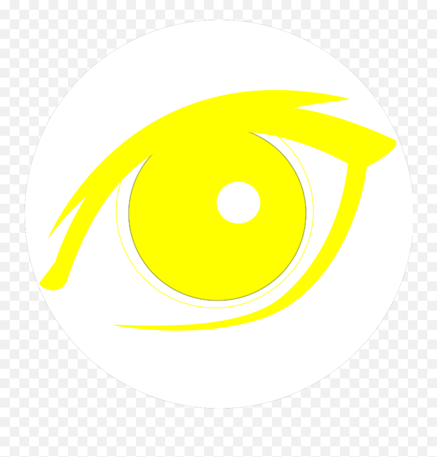 Yellow Eye Icon Svg Clip Arts Download - Download Clip Art Dot Png,Eye Icon Transparent