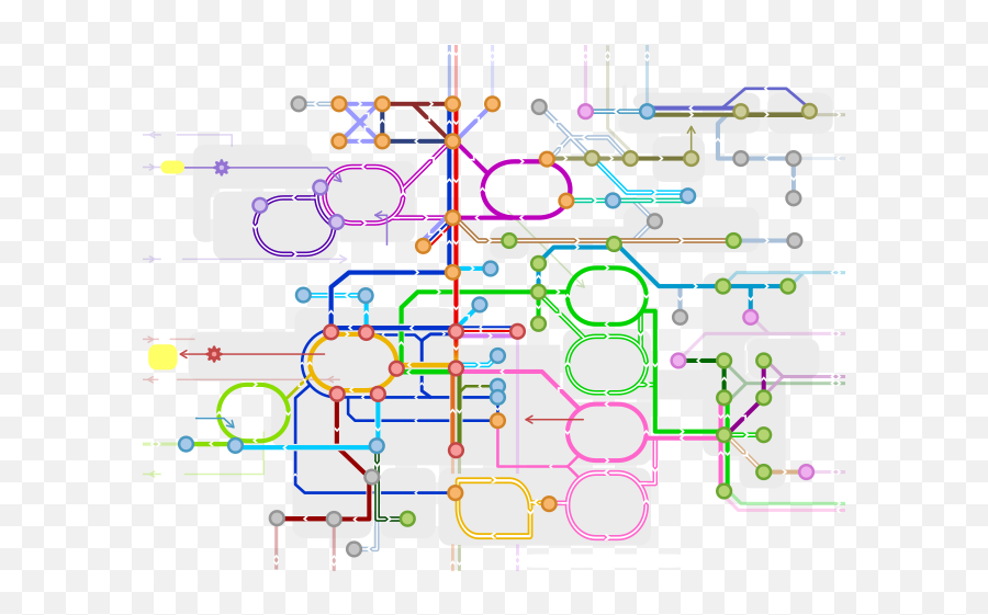 Filemetabolic Metro Map No Organellessvg - Wikimedia Commons Metabolic Metro Map Png,Metabolism Icon