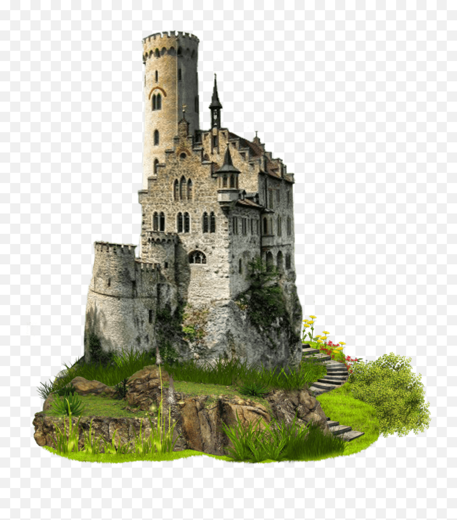 Download Free Png Medieval Castle - Lichtenstein Castle,Castle Transparent
