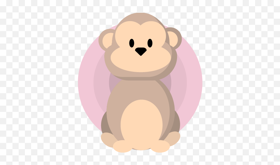 Monkey Animal Icon Graphic By Bejosaklawasestudio Creative - Happy Png,Wildlife Icon