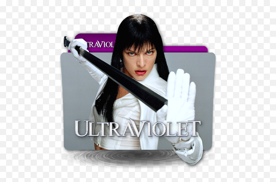Ultraviolet Folder Icon - Designbust Milla Jovovich Ultraviolet Png,Uv Icon