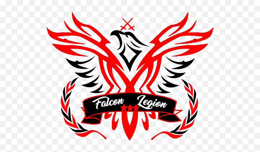 Falcon Legion Mr 3 R10 Mountain Clan Huge Dojo - Logo Eagle Clipart Black And White Png,Falcons Png