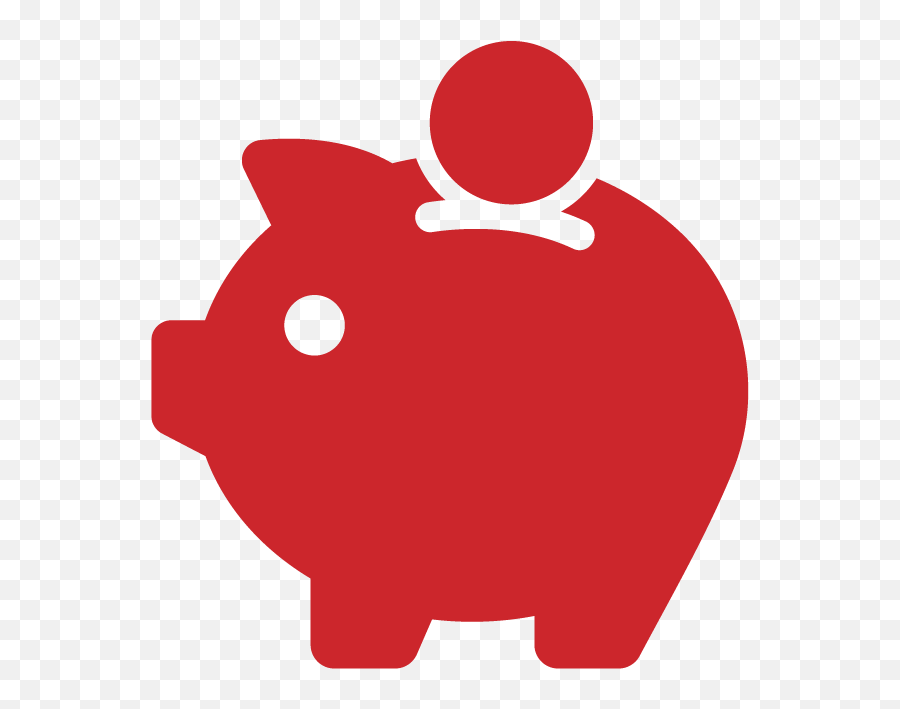Money - Silhouette Piggy Bank Vector Clipart Full Size Vector Piggy Bank Icon Png,Piggy Bank Icon