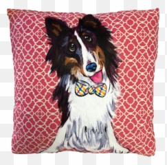Collie Custom Pet Pillows - Decorative png
