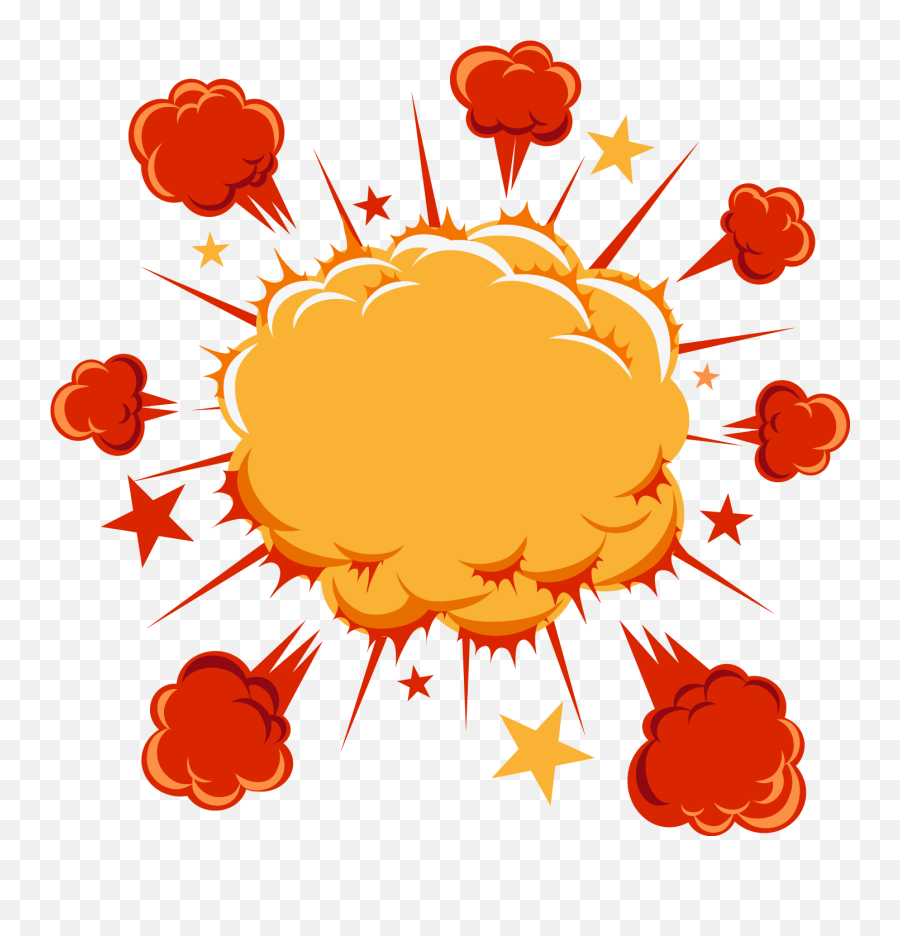Download Hd Cartoon Comics Explosion - Explosion Cloud Png,Comic Book Explosion Png