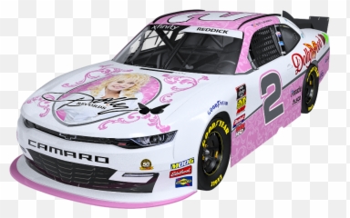 Hands - Reddick To Drive Pink Dolly Car Dolly Parton Nascar Png,Pink Car Png