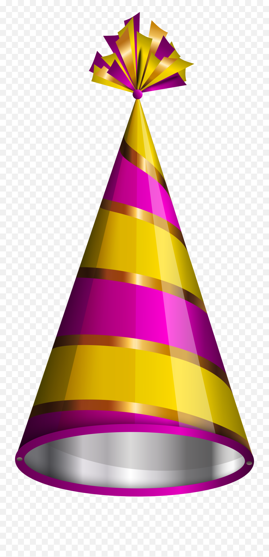Birthday Party Hat Clipart Image - Birthday Hat Png Transparent,Party Hat Clipart Transparent Background