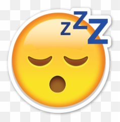 Emoji Sleep Smiley Emoticon Fatigue - Tired Png Download Dormir Emoji Png,Emoji Transparent Background