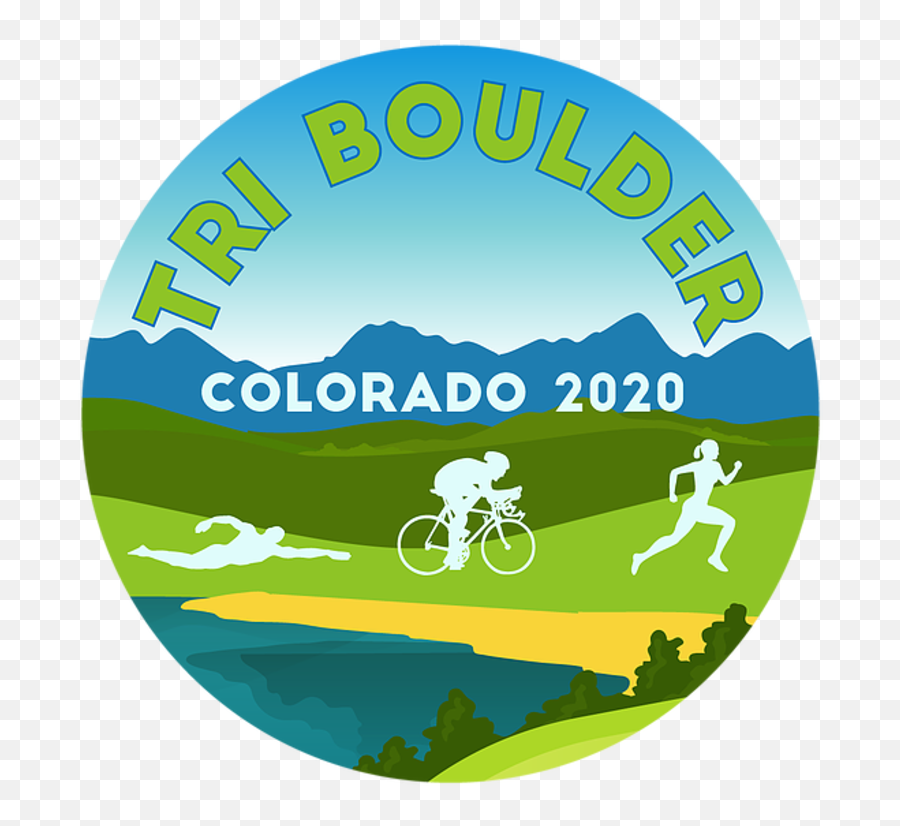 Tri Boulder - Boulder Co Sprint Olympic Half Ironman Circle Png,Boulder Png