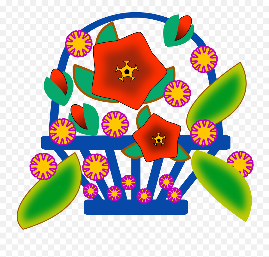 Basket Raffle Lifepath Baskets And More Png - Clipartix Clipart Basket Of Flowers Png Transparent,Raffle Png