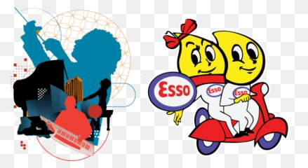 Raster To Vector Photographs Conversion - Esso Png,Vectorise Png