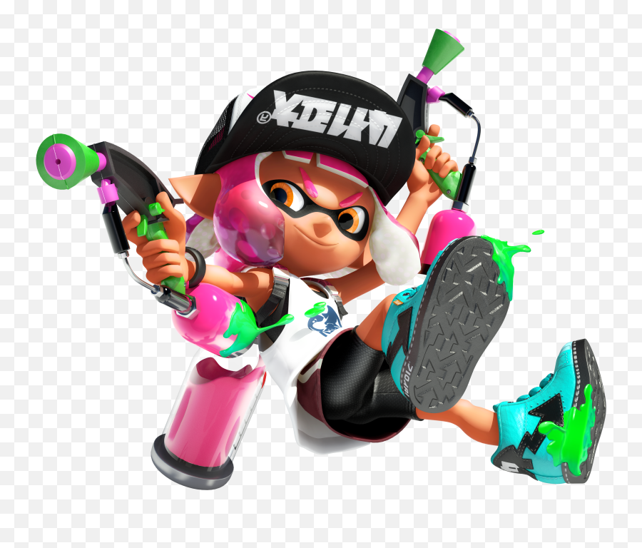 Splatoon 2 Gets Screenshots Artwork And Box Art Companion - Transparent Splatoon Png,Splatoon 2 Logo Png