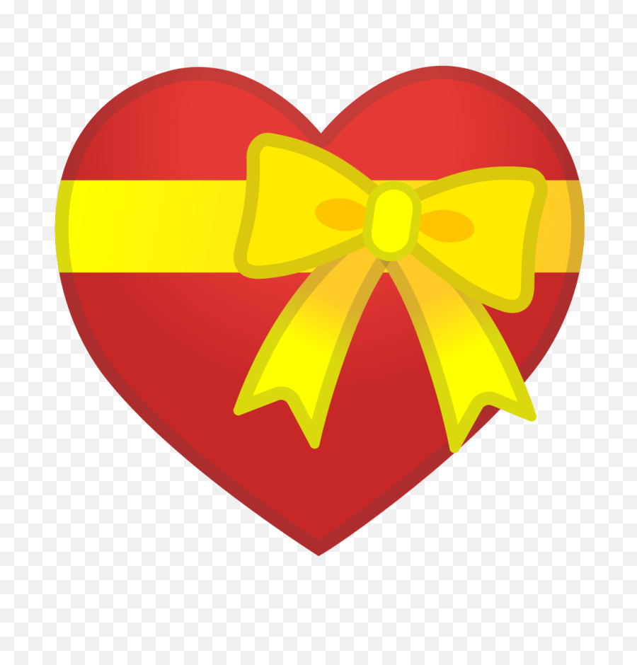 Download Svg Png - Heart With Ribbon Emoji Png,Lazo Png