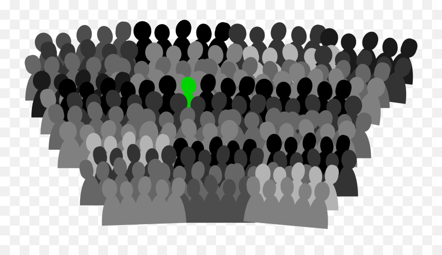Group Clipart Crowd - Crowd Of People Clip Art Png,Crowd Transparent Background