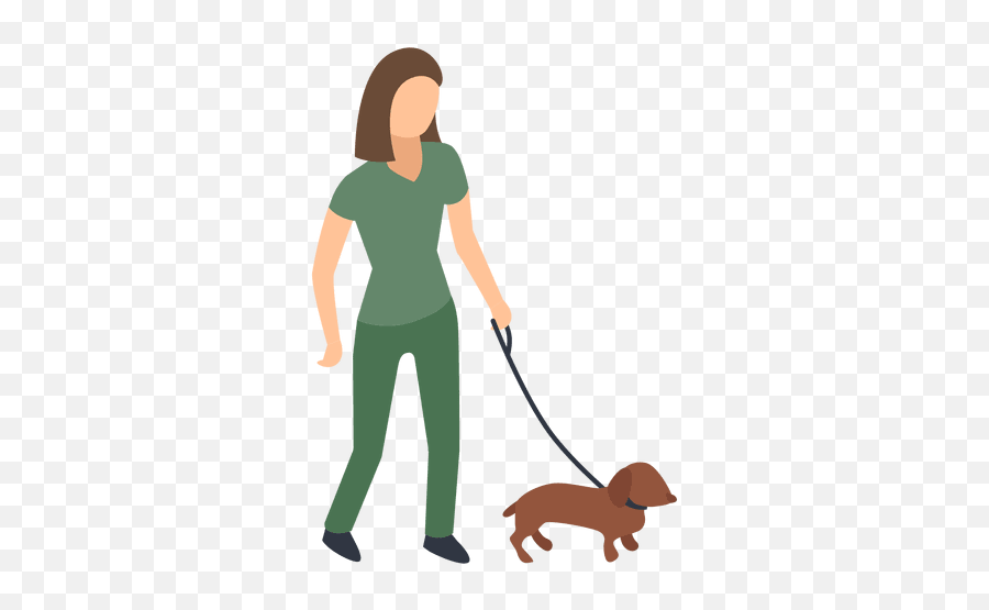 Is she walking her dog. Человек с собакой на прозрачном фоне. Прогулка с собакой на прозрачном фоне. Человек с собакой рисунок. Девочка с собакой без фона.