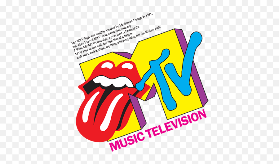 Mtv Png Logo - Rolling Stones,Mtv Logo Png