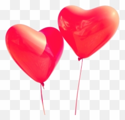 Transparent Png Clipart Free Download - Heart Shaped Balloons Png,Up Balloons Png
