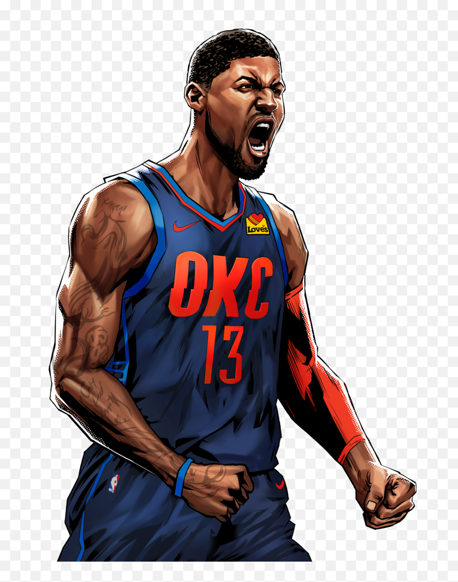 Nba 2019 Playoffs Finals Rachel - Paul George Png Clippers,Paul George Png