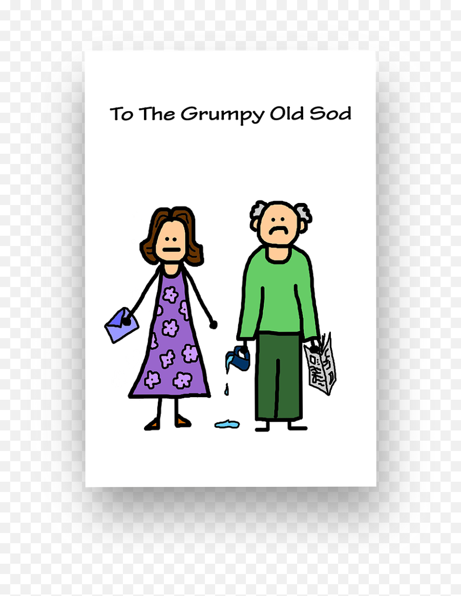To The Grumpy Old Sod - 05gm Illustration Png,Grumpy Png