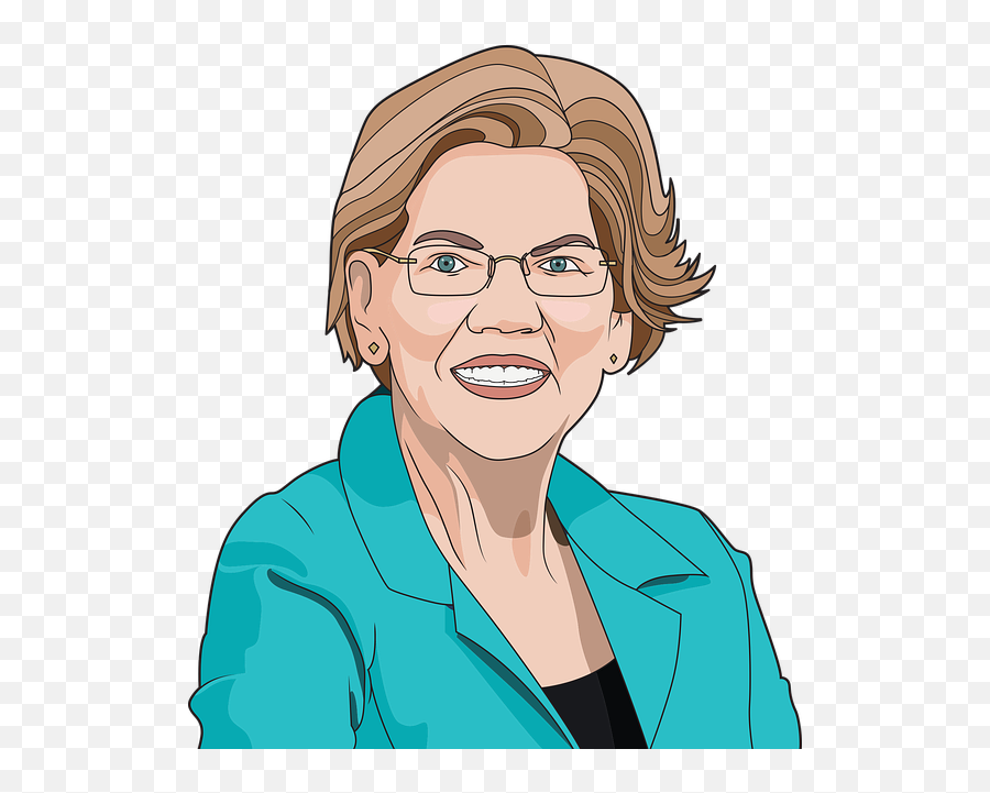 Did Elizabeth Warrenu0027s Refusal To Drop Out Before Super - Elizabeth Warren Cute Cartoon Png,Bernie Png